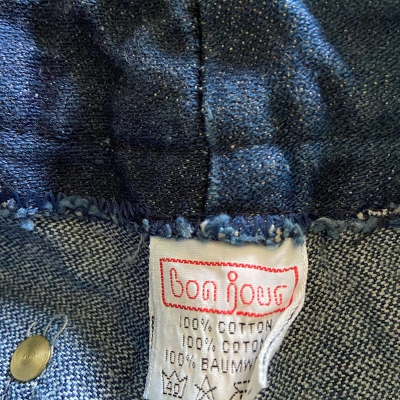 80s VINTAGE HIGH WAIST, STRAIGHT LEG SIZE 0-2 - Picture 2 of 5